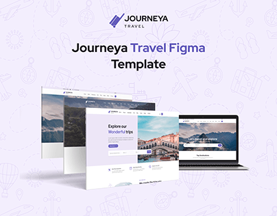 Journeya Travel Website Template for Travel Agency