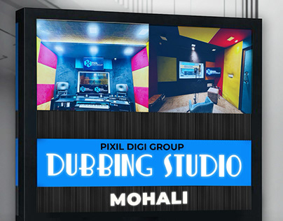 Dubbing Studio Advertisement Design