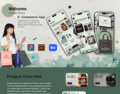 E -Commerce App UI/UX Design Case study