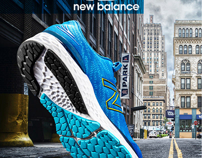 New Balance running shoes - Mock up