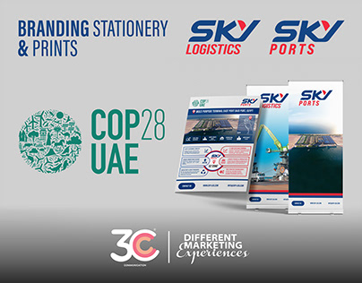 SKY - COP28 UAE Branding stationery & Prints
