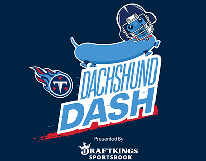 Dachshund Dash Logo - TN Titans