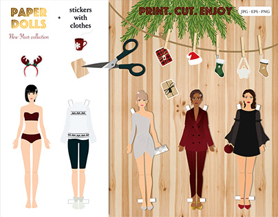 Paper Dolls New Year collection