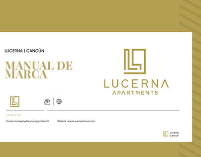 Manual de marca: Lucerna | Apartments