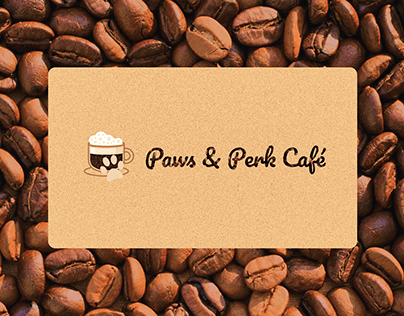 Paws & Perk Café - Landing page for coffee shop