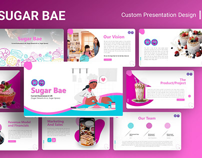 Sugar Bae Presentation Design