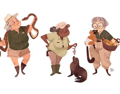 Project thumbnail - Zoo Keeper | Character Design