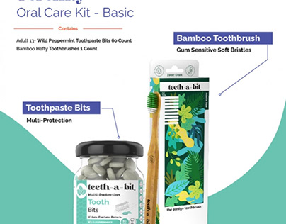 Serenity Oral Care Kit | Bamboo | Adults(13+ Yrs)