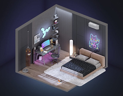 gamer's room
