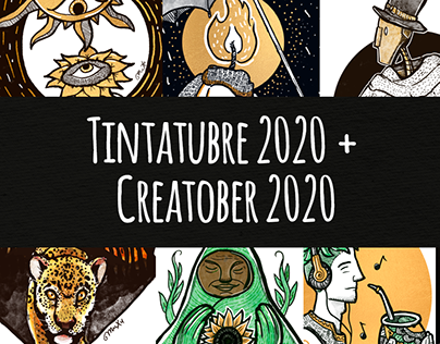 Tintatubre 2020 + Creatober 2020