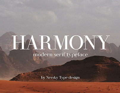 HARMONY Typeface