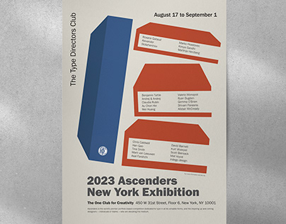 2023 Ascender New York Exhibition Poster