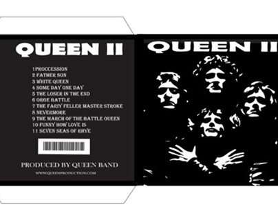 Vinyl cover of Band Queen’s