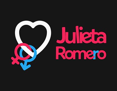 Julieta Romero Dating Coach Logo and Web Design