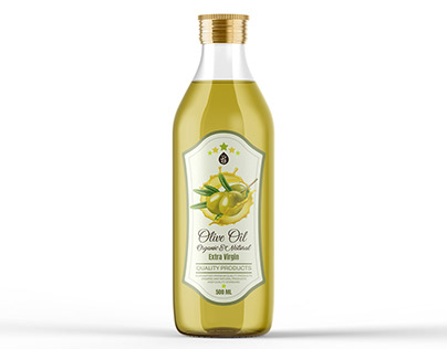 Olive Oil Product Label