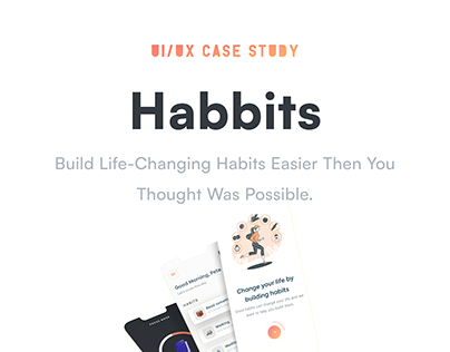 Habbits — a mobile app case study ✨