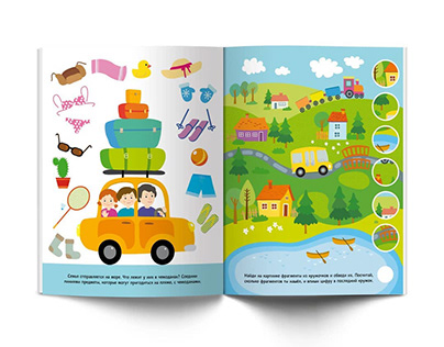 Illustrations for Activity book
