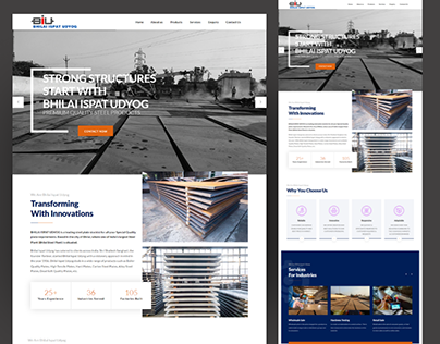 Website Design | Website Designer | Industrial Website