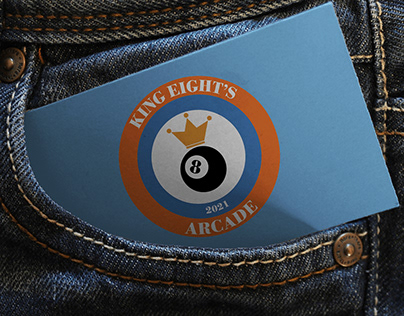 King Eight Business card