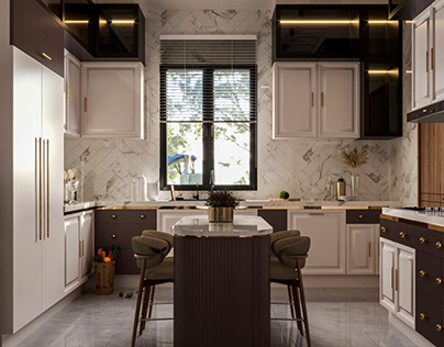 Neo Classical Kitchen