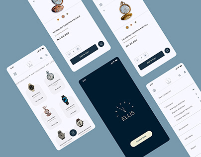 ELLIS| Mobile UI/UX Design