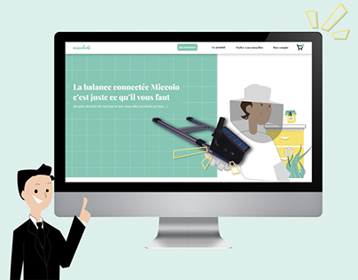 Miecolo - E-commerce website redesign