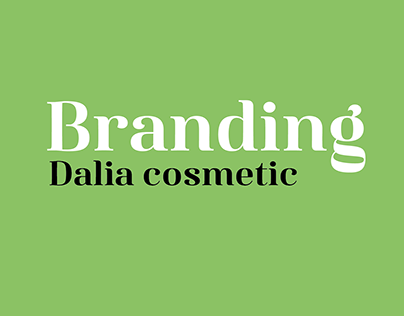 Branding-Dalia cosmetic