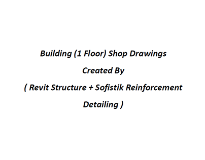 Building (1 Floor ) Shop Drawings - Revit