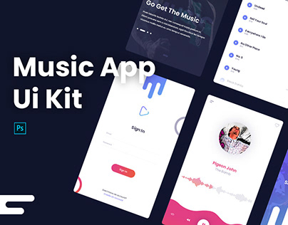 Rockr - Music App UI Kit