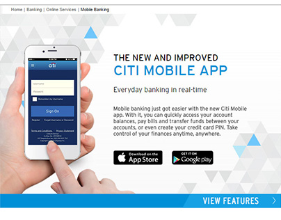 Citi Mobile App Launch