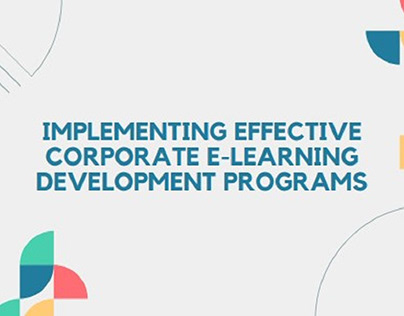 Corporate E-learning Development Programs