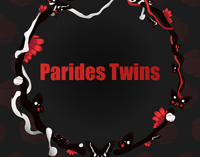 Parides Twins profile frame