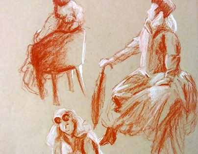 Costumed Figure Drawing