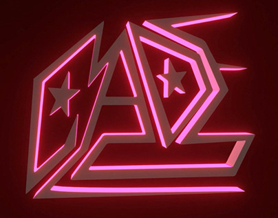 3D Rendered “CADE” Logo Process