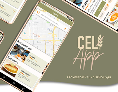 CeliApp | Diseño UX/UI | Coderhouse