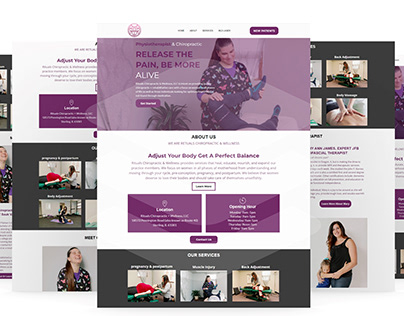 A project on Ritual Chiropractic Redesign