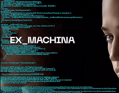 Ex Machina / Poster design