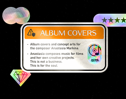 Project thumbnail - Album Covers for Markina