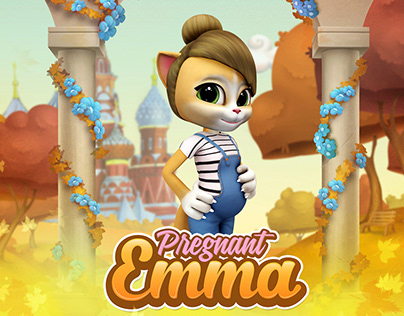 Pregnant Talking Cat Emma
