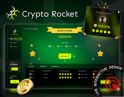 Crypto | Lottery Game | Crypto Rocket