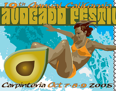 Carpinteria Avocado Festival Poster
