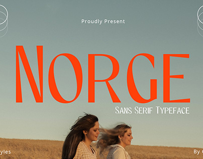 Norge - Free Font