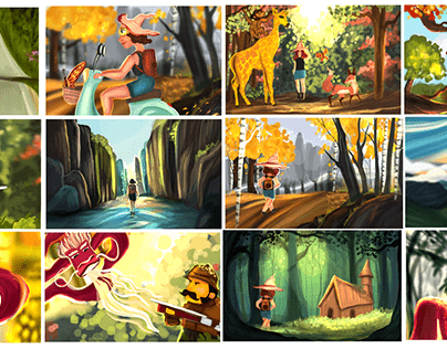 story board for a mini project