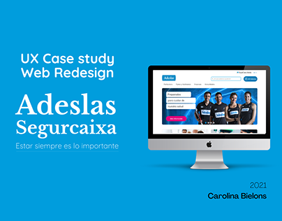 Project thumbnail - UX/UI Case Study | Adeslas Web Redesign