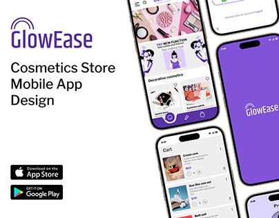 GlowEase Cosmetics Mobile App