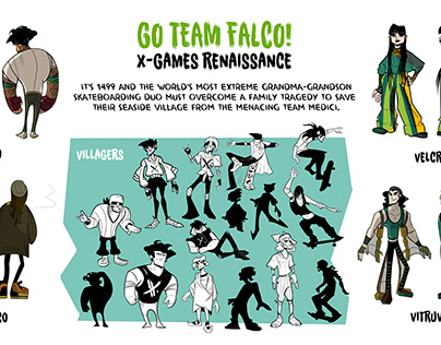 Go Team Falco! - Character Lineups