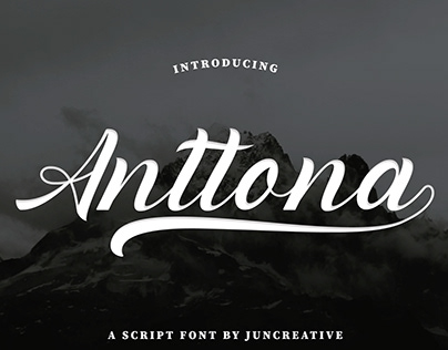 Anttona Typeface