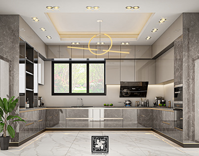 Elegant Modern Kitchen ❤️