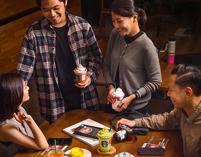 Starbucks Campaign Disconnect To Connect