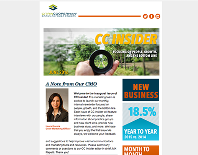 Citrin Cooperman Monthly Newsletters